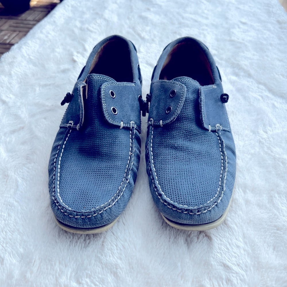 Blue Boat Shoes for Men